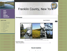 Tablet Screenshot of franklincony.org